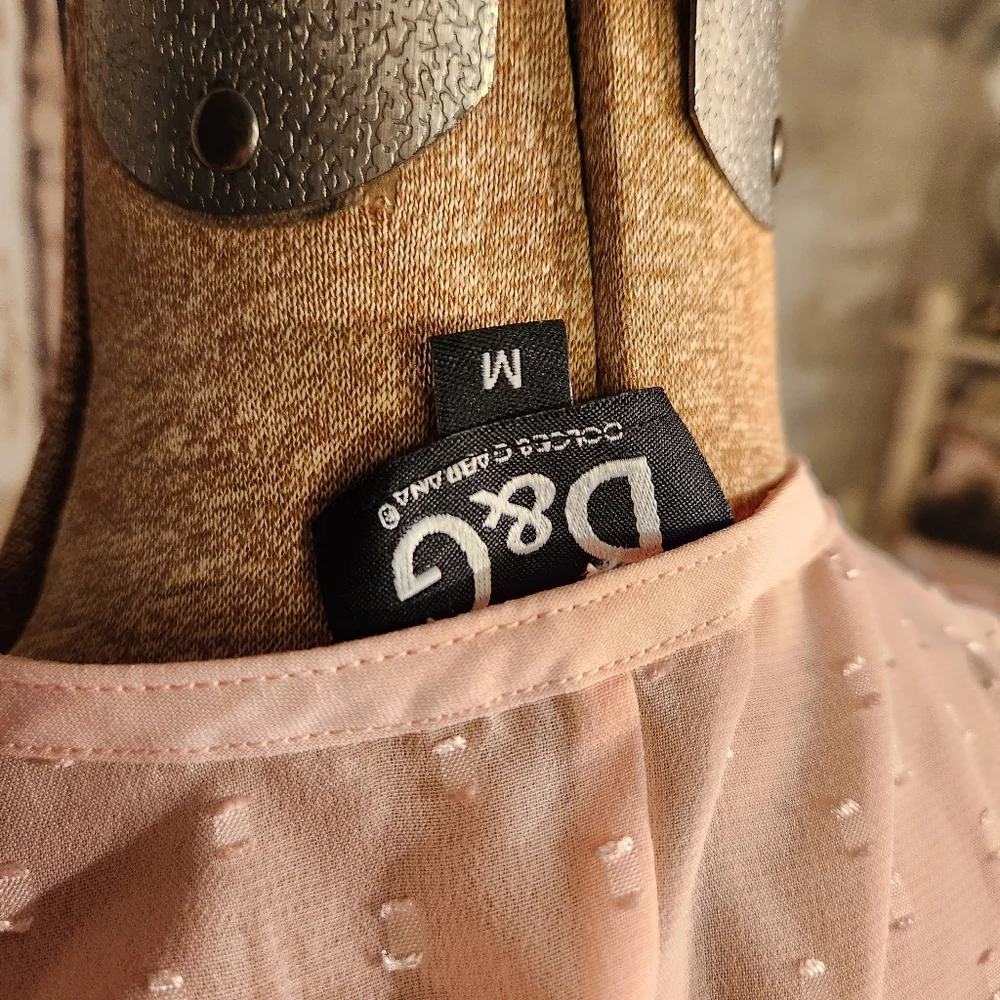 ♡ rare 100% silk dolce & gabana pink ruffle top ♡ - Picture 4 of 5